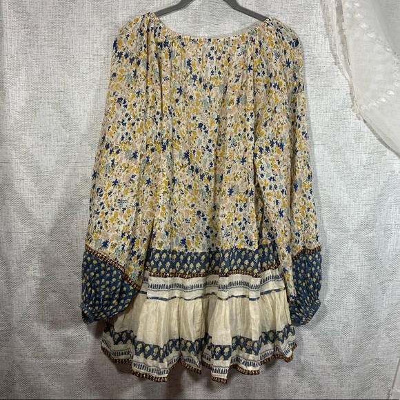 Free People Gardenia ivory tunic size S - Picture 5 of 12